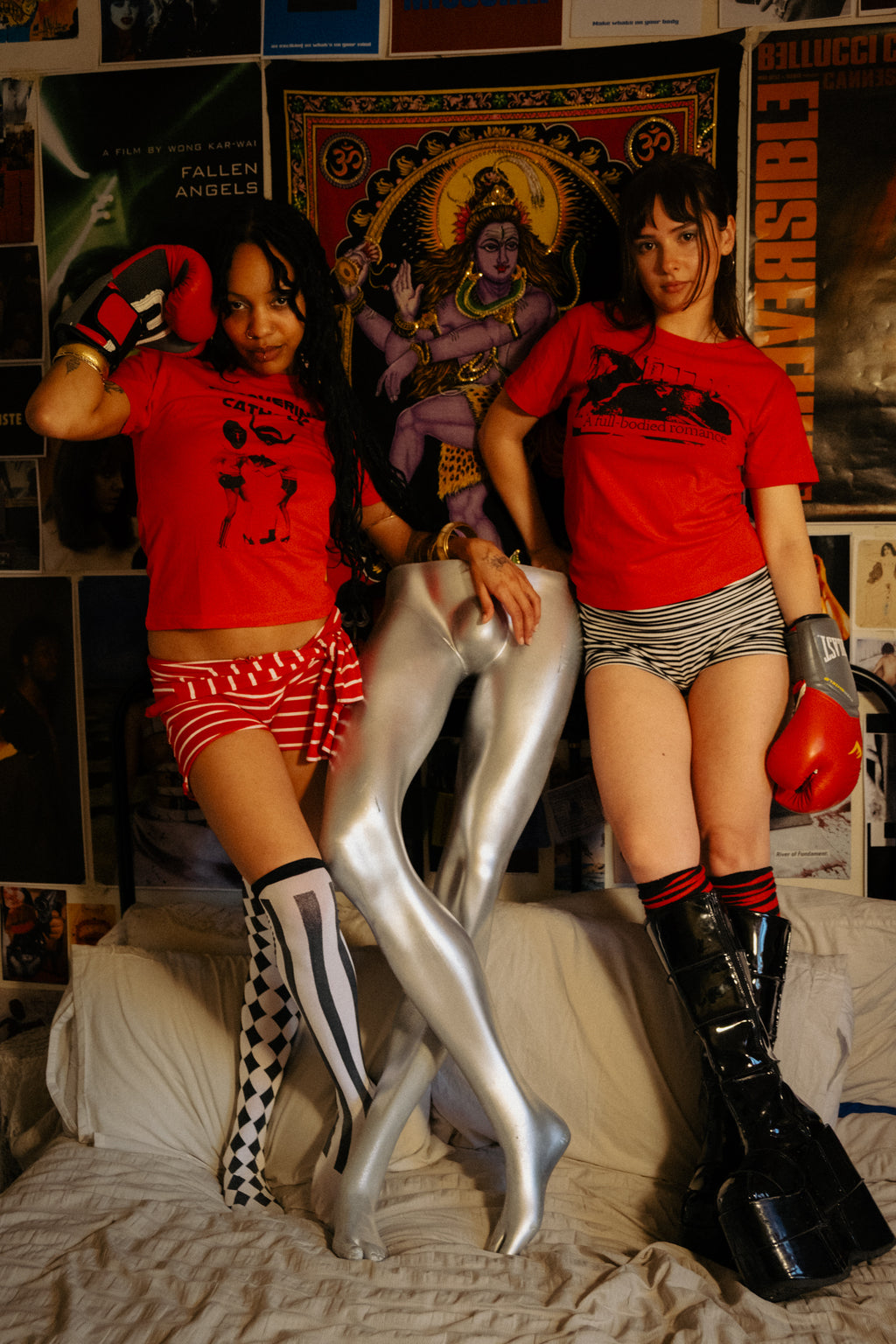 RED RECOVERING CATHOLIC BOXING LADIES